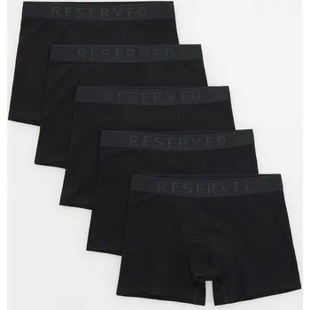 Reserved - Sada 5&nbsp;boxerek long - černý - 8362V-99X - 8362V-99X-XXL-6