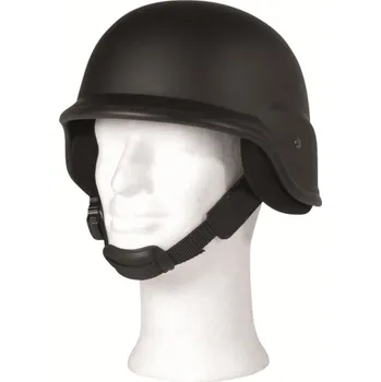 Cyklistická přilba MILTEC Helma (přilba) PASGT plastová černá 16661002 Velikost: S (55-56 cm)