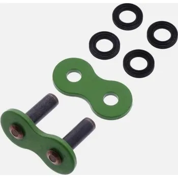 Řetězová sada pro motocykl RK článků propojení - nýtovací spojka (CLF) mm520XRE (XW-RING) barva zelená (NA v obalech XSO1/XSO2) (RK článků propojení - nýtovací spojka (CLF) mm520XRE (XW-RING) barva zelená (NA v obalech XSO1/XSO2))
