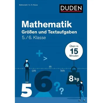 Cizojazyčná kniha Mathe in 15 Min - Größen und Textaufgaben 5./6. Klasse (Friederike Ablang)(Brožovaná)