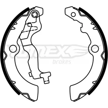 Brzdová čelist Sada brzdových čelistí, TX 22-92