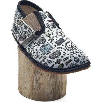 Dámská zdravotní obuv Pegres bačkůrky BF01 - Gaming černá Velikost EU: 22, vnitřní délka: 139, vnitřní šířka: 63