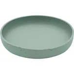 KikkaBoo Talíř Platinum Silicone Sage