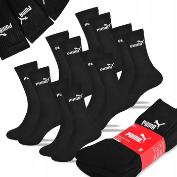 Pánské ponožky Ponožky Puma 94711004 černé, velikost 35-38