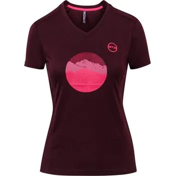 Dámské tričko GTS 211941L dámské funkční triko s krátkým rukávem, Plum XL