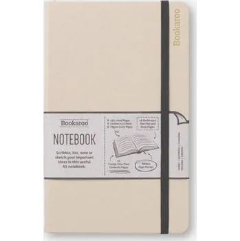 Set školních potřeb Bookaroo Notebook (A5) Journal - Cream (Brožovaná)