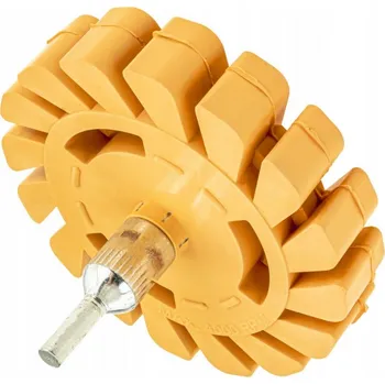 Brusný kotouč Brusný kotouč s gumovým diskem pro odstraňování lepidla, barvy a samolepek Falcon F03135