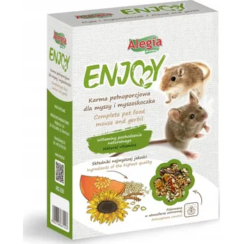 Krmivo pro hlodavce Alegia krmivo směs 0,4 kg myš, pískomil