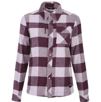 Dámská móda 2117 of Sweden Skjortan dámská flanelová košile, Lavender XXL