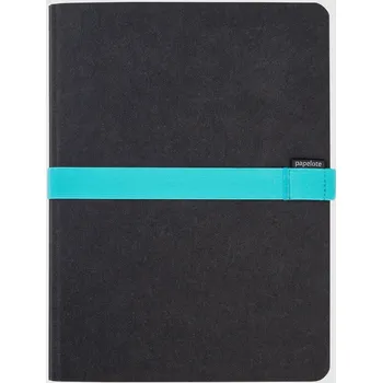 Kroužkové pevné desky A5 Planoo s gumičkou Barva: tyrkysová 483-5727