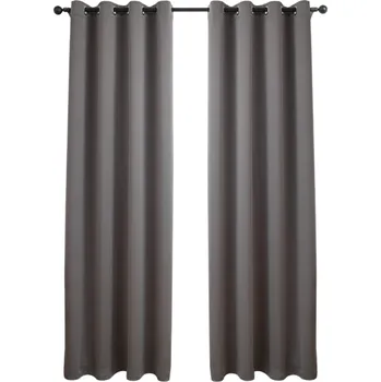 Závěs Zatemňovací závěsy šedé MK96 Velikost: 140 x 160 cm