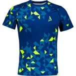 Pánské funkční kompresní triko premium ALTISPORT VOJ/ALM108TR04 NAVY-NEON ŽLUTÁ L