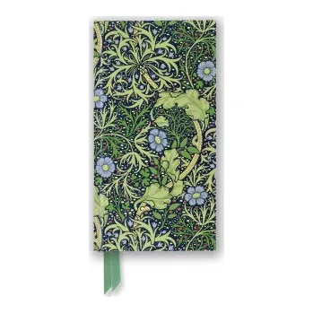 Cizojazyčná kniha William Morris: Seaweed (Foiled Slimline Journal) (Pevná)