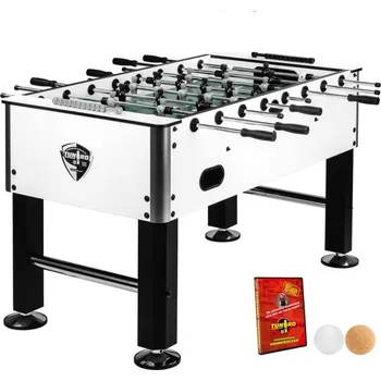 Stolní fotbal Designový stolní fotbal do kluboven / restaurací, 75 kg, černá / bílá