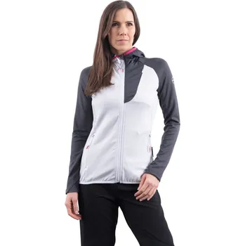 Dámská móda GTS300522 - Dámská funkční mikina s kapucí, Lt Grey 44