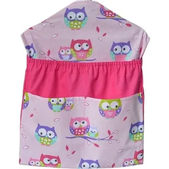 školní kapsář Šatoli.cz Kapsář do školky s gumou Sovičky na růžové