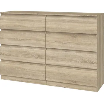 Komoda FalcoNabytek Komoda Malvína M8 140 dub sonoma