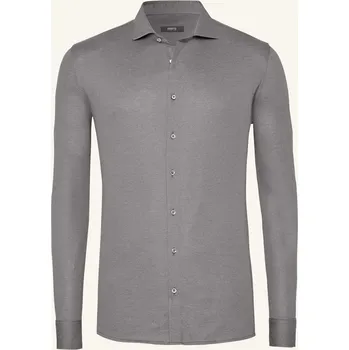 Pánská košile Desoto Pánská Žerzejová Košile Slim Fit, šedá, 43