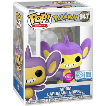Figurka Funko POP Games: Pokémon - Aipom (Flocked) #947