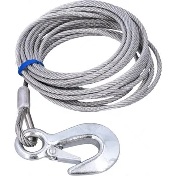 Tažné lano Lano s hákem pro naviják rozměr: 6 m dlouhé