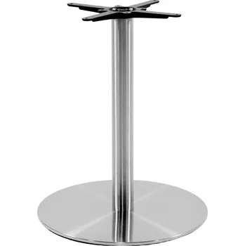 Stolová podnož Alumio Stříbrná kovová podnož Basis I. 73 cm