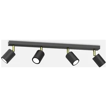 Černo-zlatá čtyřbodová světelná lišta STRIPER