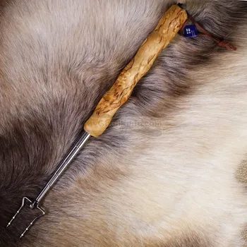 Kempingové nádobí WOOD JEWEL Grilovací tyč 80cm WJ55P