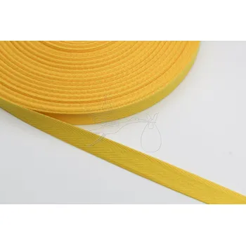Keprovka (tkaloun) 10mm - sytě žlutá