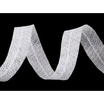 Zažehlovací proužek do švů s nití Varianta: 1 bílá, Balení: 100 m