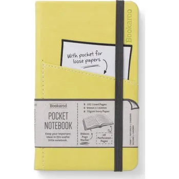 Set školních potřeb Bookaroo Pocket Notebook (A6) Journal - Lime (Brožovaná)