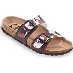 FORcare zdravotní obuv 203067 bílá, hnědý potisk, Velikost 43