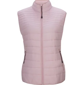 Dámská vesta MARINE - Dámská prošívaná vesta N.380T, Růžová XXL