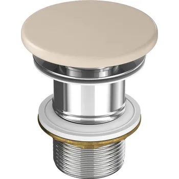 CERSANIT 3D Výpust umyvadlová Cersanit Moduo pro umyvadla bez přepadu béžová matná, K677-093 K677-093