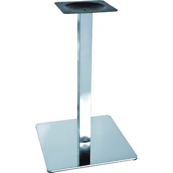 Stolová podnož Alumio Stříbrná kovová podnož Cannus II. 72 cm