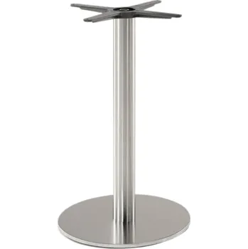 Stolová podnož Alumio Stříbrná kovová podnož Basis 73 cm