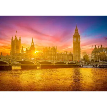 Puzzle ENJOY Planoucí Londýn 1000 dílků