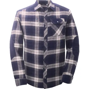 Pánská košile 2117 of Sweden SVEG pánská flanelová košile, navy 3XL