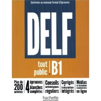 Cizojazyčná kniha DELF tout public B1 - Conforme au nouveau format d'épreuves (Nelly Mous,Bruno Megre,Magali Risueno,Sylvie Lepage,Florence Gajdosova,Anne-Sophie Jourdain)(Brožovaná)
