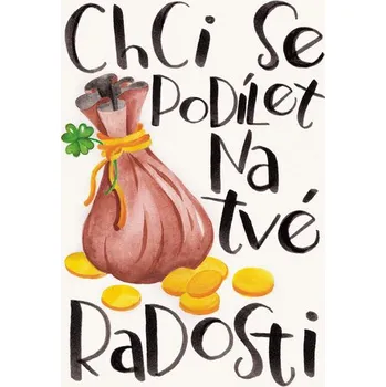 Přáníčko BeBechy - A6 - bílé - Měšec