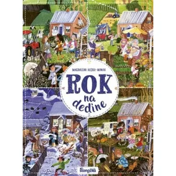 Rok na dedine (Magdalena Koziel-Nowak)(Leporelo)