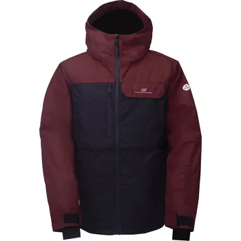 2117 of Sweden BACKA pánská lyžařská bunda, wine red S