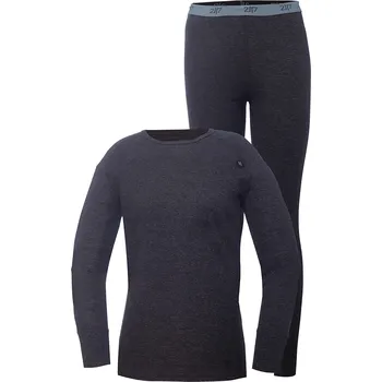 Dámské termo spodní prádlo 2117 of Sweden PAUKI dámský set merino termoprádla, grey melange L