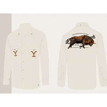 Pánská košile Stars & Stripes YELLOWSTONE So wild So angry XXXL