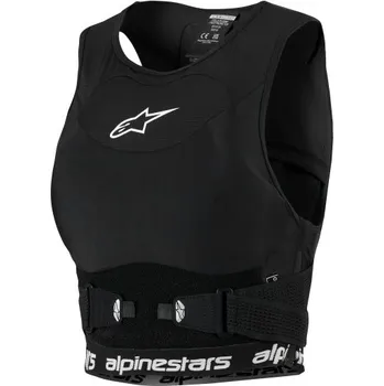 Motocyklový chránič Chránič hrudi STELLA PLASMA CHEST, ALPINESTARS, dámský (černá/bílá) 2026 (Velikost: L)