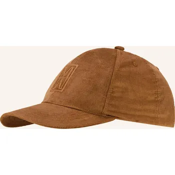 Módní doplněk Marc O'polo Dámská Manšestrová Kšiltovka, hnědá, one size