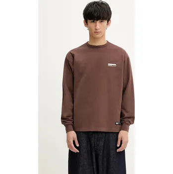 Dámská mikina Bavlněná mikina NEIGHBORHOOD Classic Crewneck Ls, L, hnědá, 89X