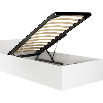 Postelový rošt Zvedací kovový rošt do postele Domy 90x200 cm černý