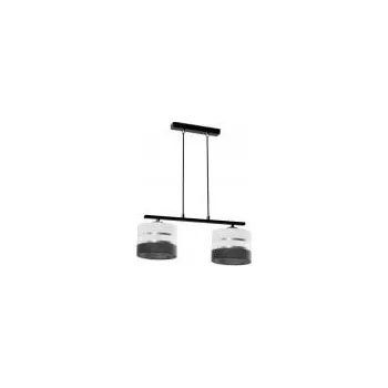 Závěsné svítidlo Nemia 2L E27 se stínidlem LAMPEX