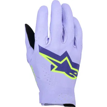 Moto rukavice Rukavice SUPERTECH MX, ALPINESTARS (levandulová/fialová/žlutá) 2026 (Velikost: 3XL)