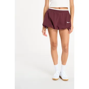 Dámská sukně Sukně Nike W Bubble Skirt Burgundy Crush/ Sail XS